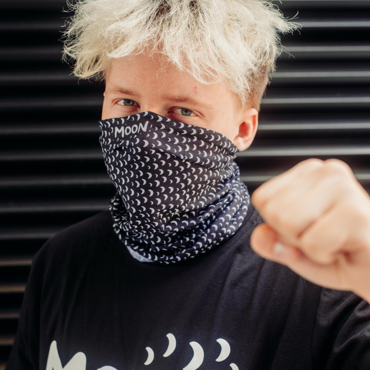 Multifunkční šátek Moon