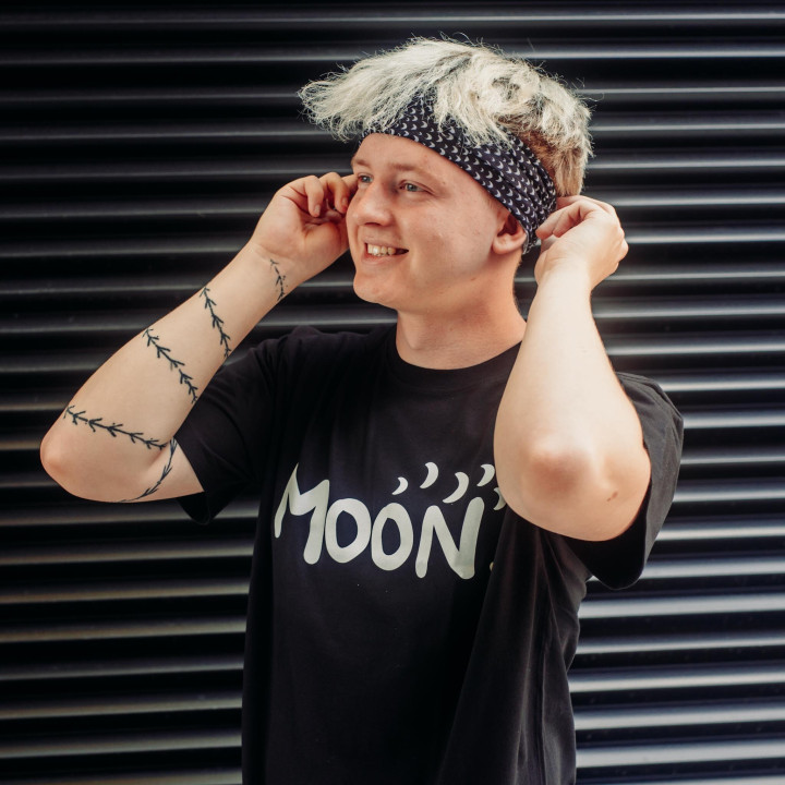 Multifunkční šátek Moon