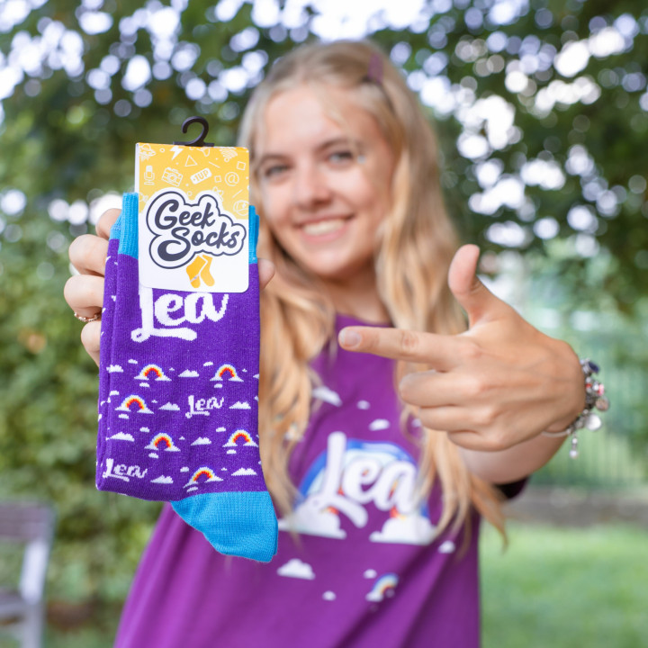 Ponožky Lea Rainbow