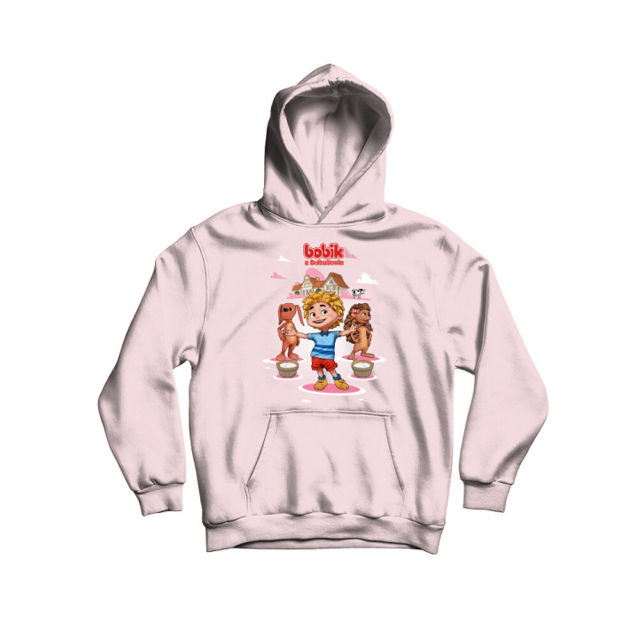 Dětská mikina Bobík růžová