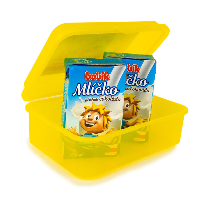 Svačinový Box Bobík Žlutý