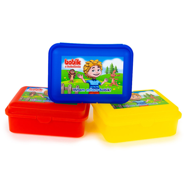 Svačinový Box Bobík Červený