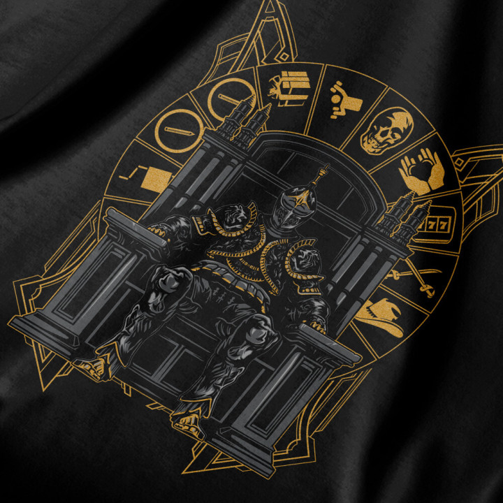 Hoodie Herdyn Gold [L]