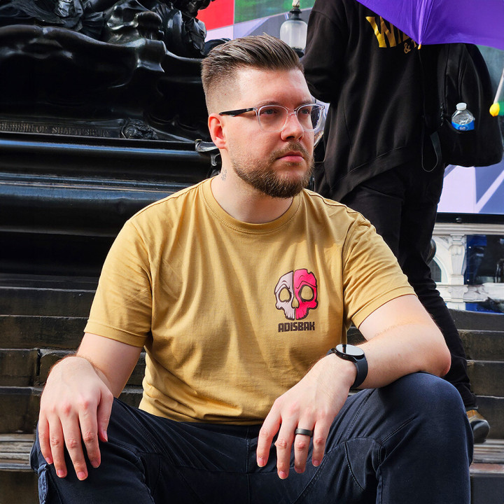 Tričko AdisBak Skull