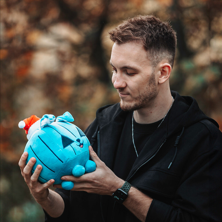 Plyšák - Pumpkin Dog blue