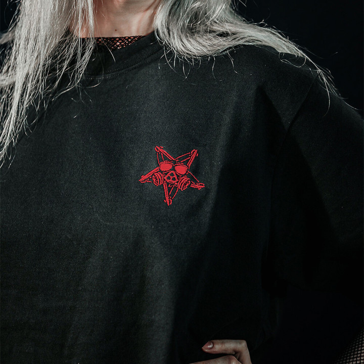 Tričko Agraelus | Premium Oversized RED