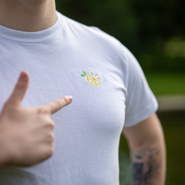 Tričko Citron fresh white