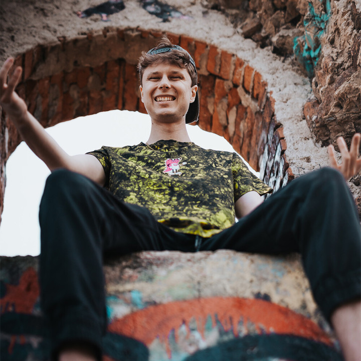 Tričko Mattem Summer Yellow Dino