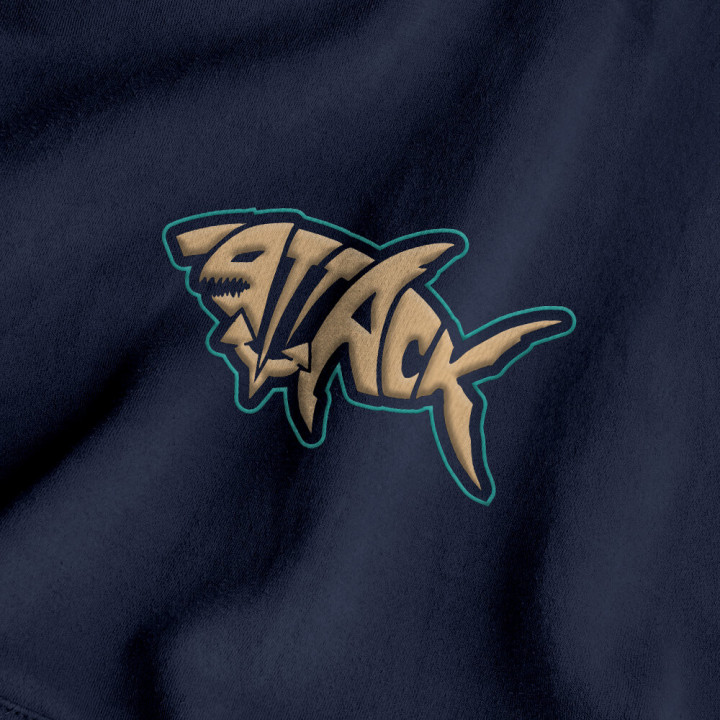 Mikina Attack Ocean Wave