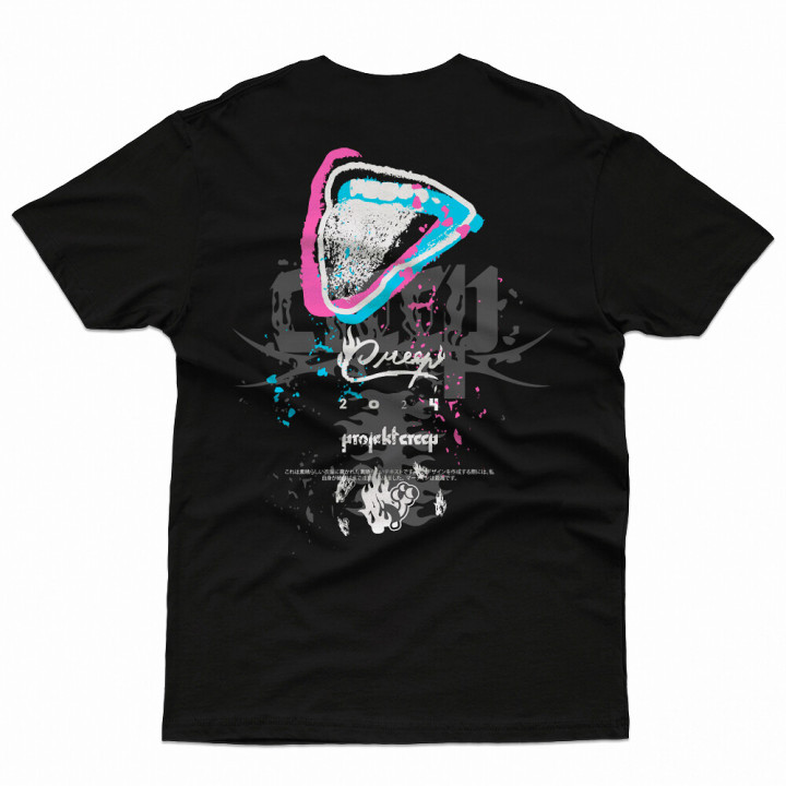 Retikulární tričko Creep