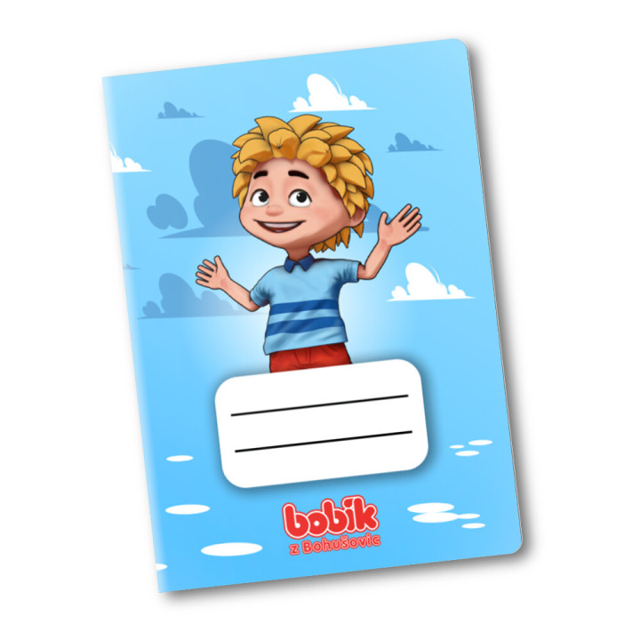 Sešit Bobík modrý