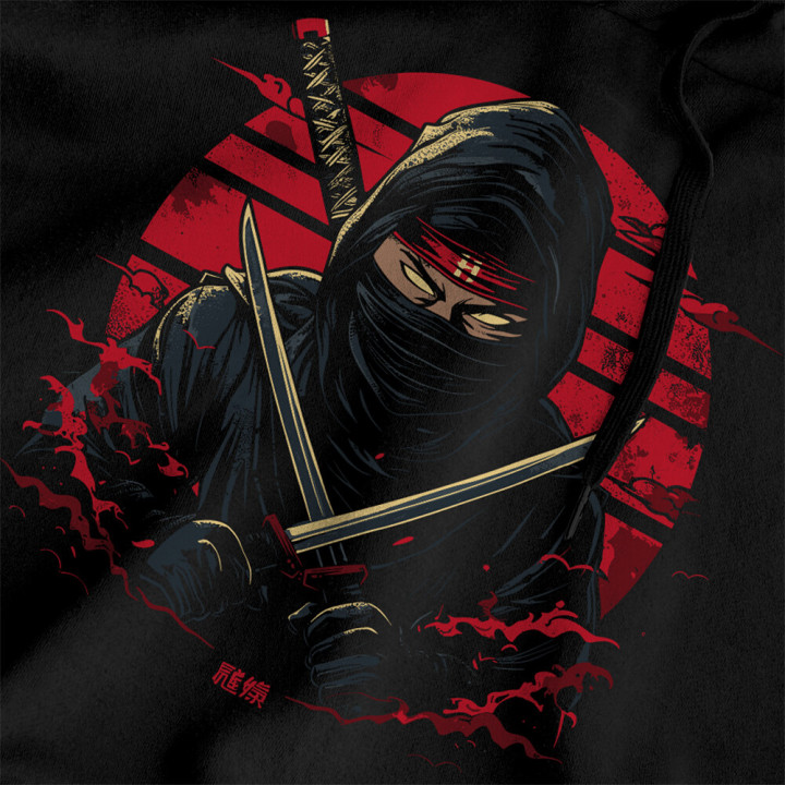 Mikina Hejlovec Dark ninja