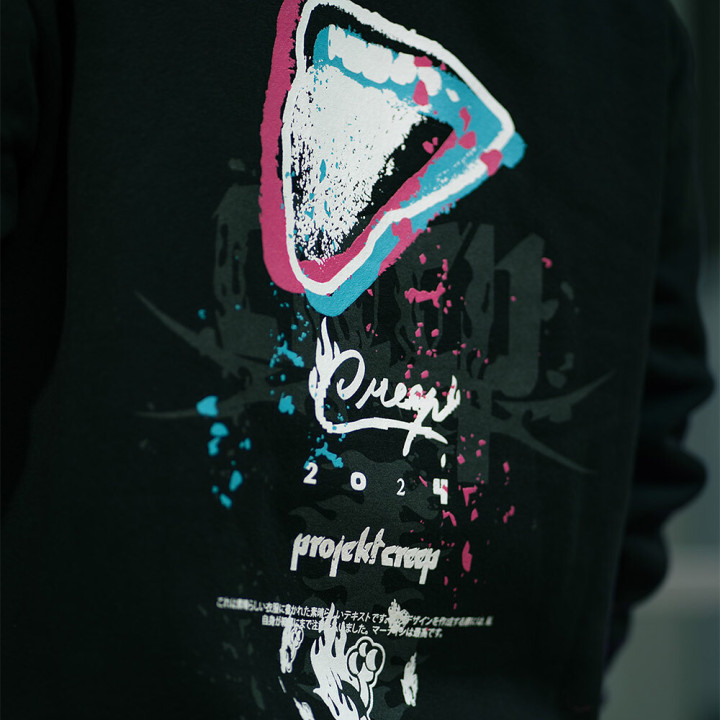 Retikulární mikina Creep