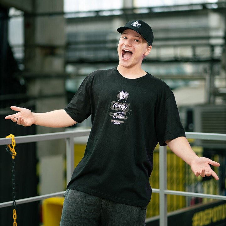 Retikulární tričko Creep