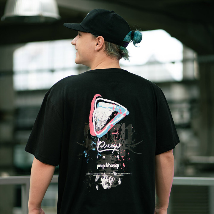 Retikulární tričko Creep