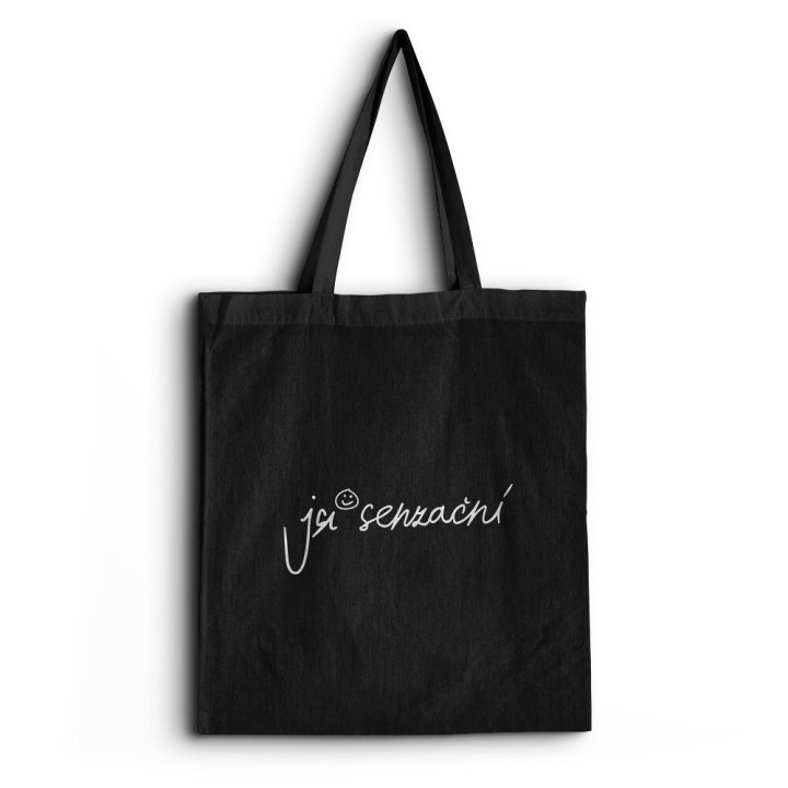 Plátěnka Holki | Jsi senzační černá