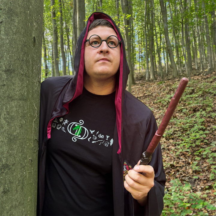 Tričko Caged Dragon zelené