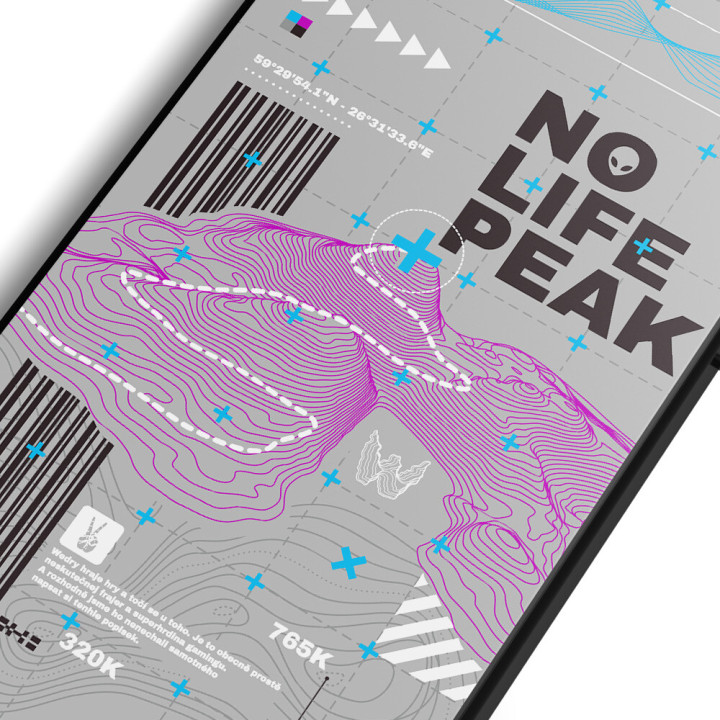 Kryt Wedry Topography grey