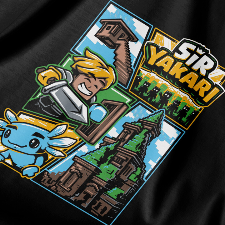 Dětské tričko SirYakari Epic