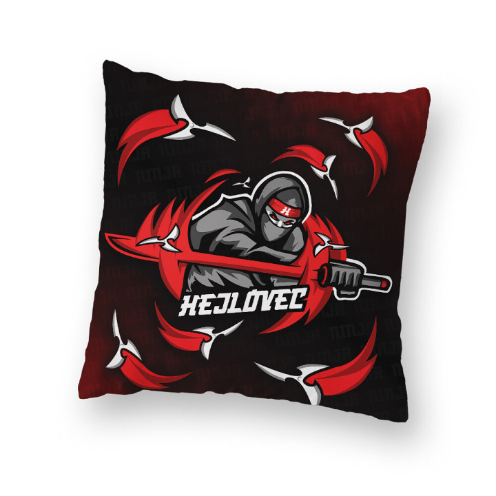 Polštář Hejlovec červený