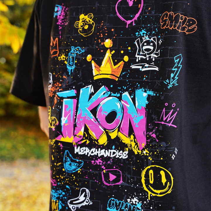Dětské tričko Ikon Graffiti