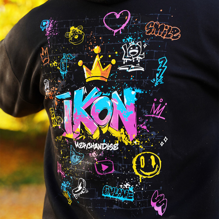 Mikina Ikon Graffiti