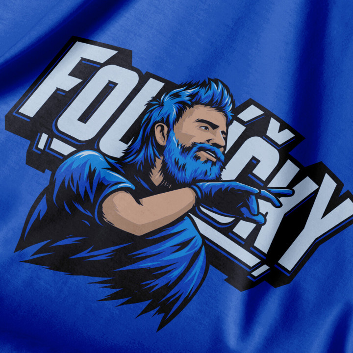 Tričko Mich Sako Fousíčky blue