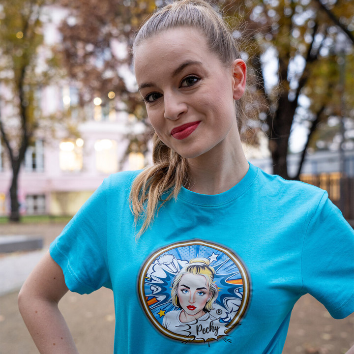 Tričko Pechy modré