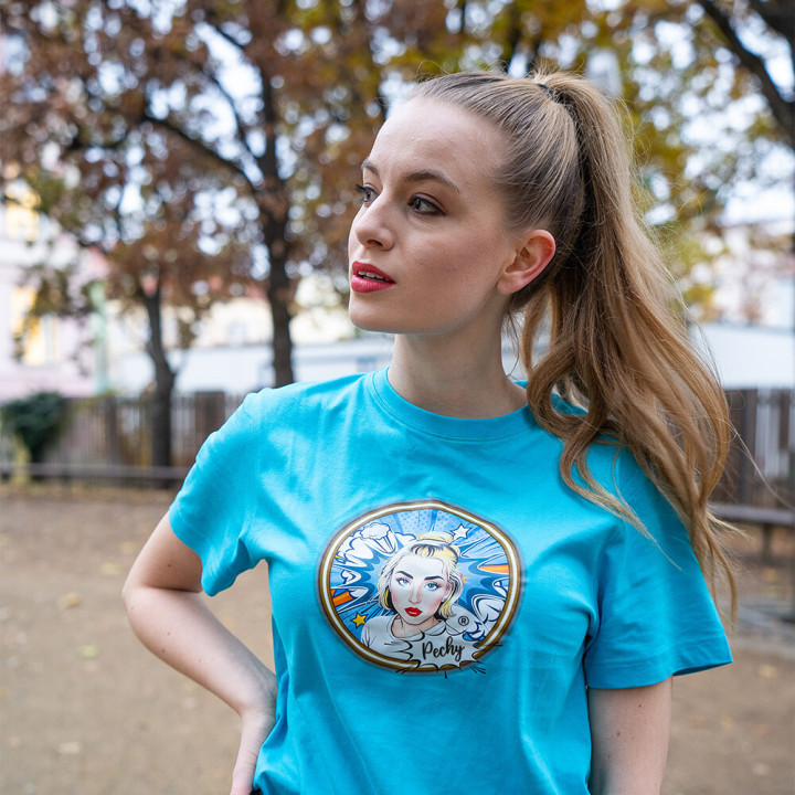 Dětské tričko Pechy modré