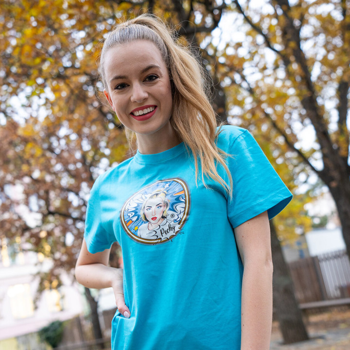 Dětské tričko Pechy modré