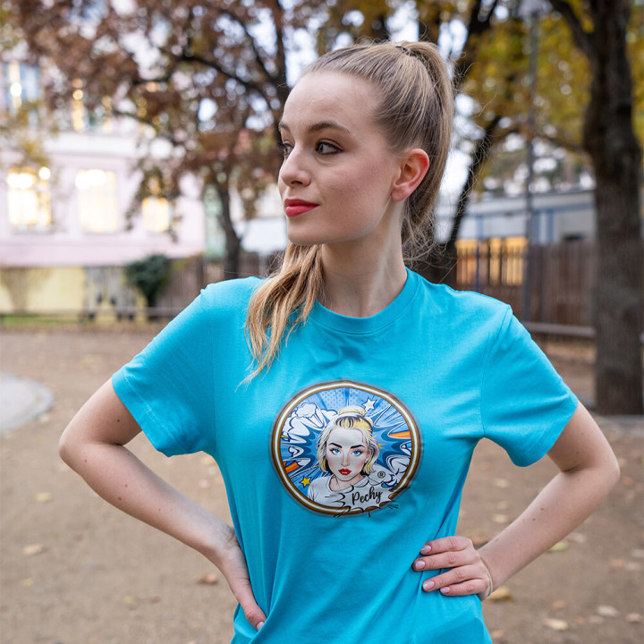 Dětské tričko Pechy modré