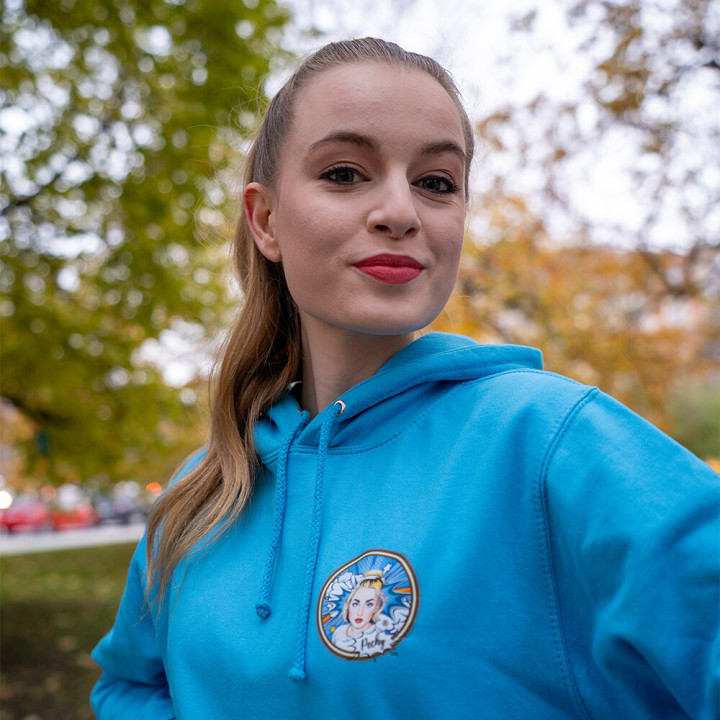 Dětská mikina Pechy modrá