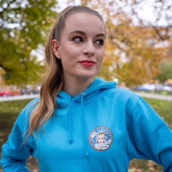 Dětská mikina Pechy modrá