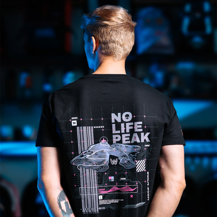 Tričko Wedry Topography Black