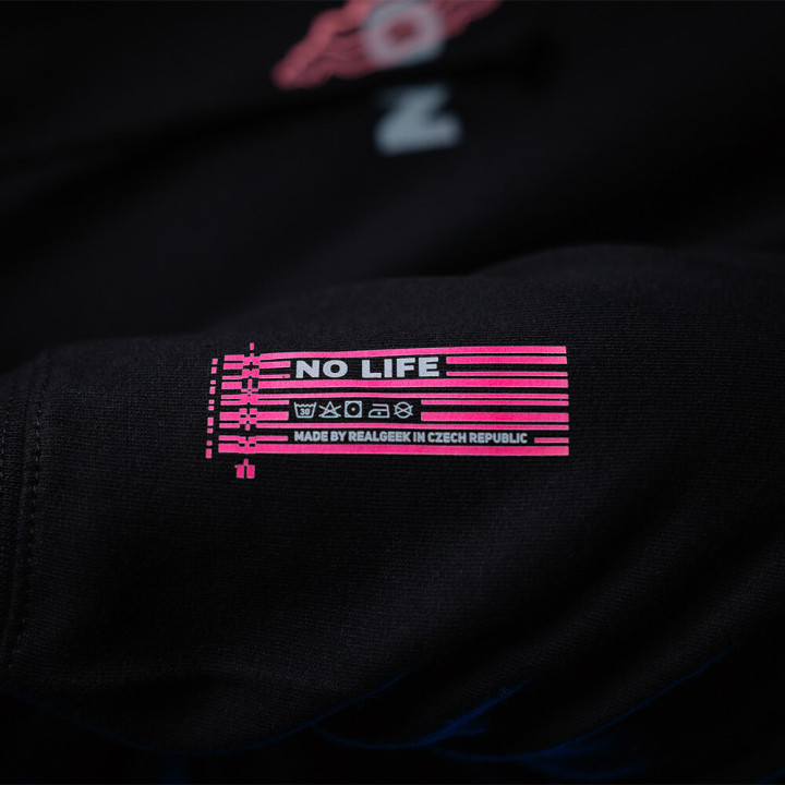 Mikina Wedry Topography Black