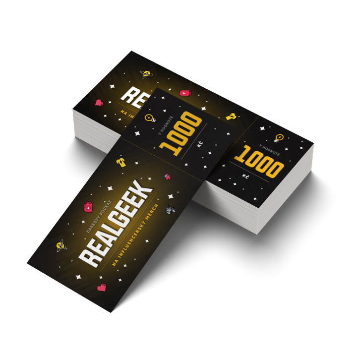 Dárkový poukaz na 1000Kč