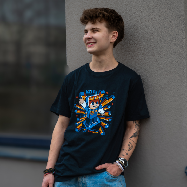 Tričko Helix Subs modré