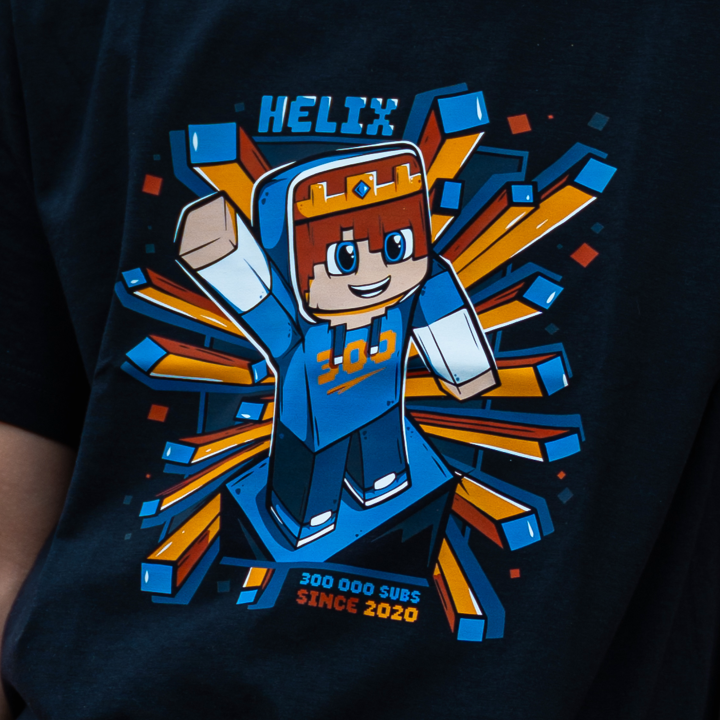 Tričko Helix Subs modré