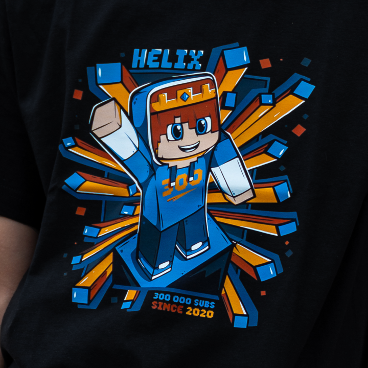 Tričko Helix Subs černé