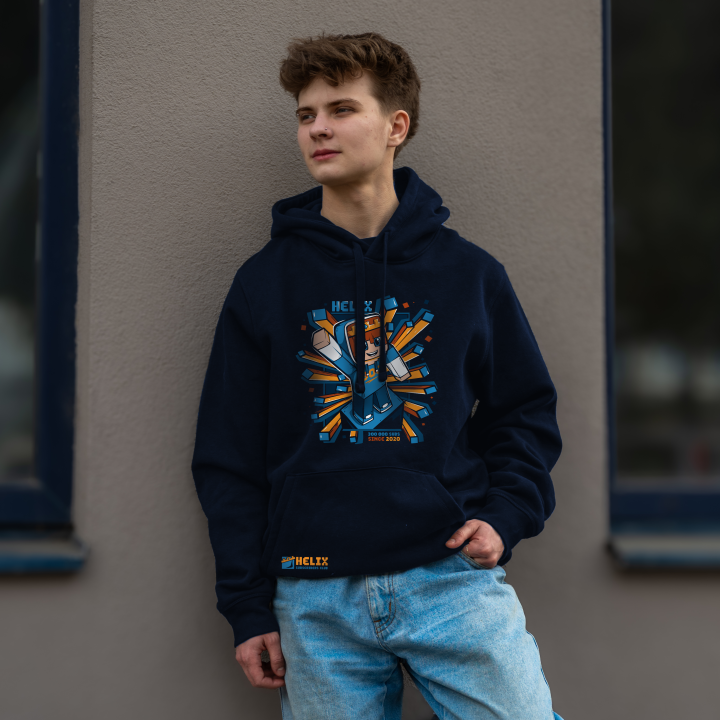 Mikina Helix Subs modrá