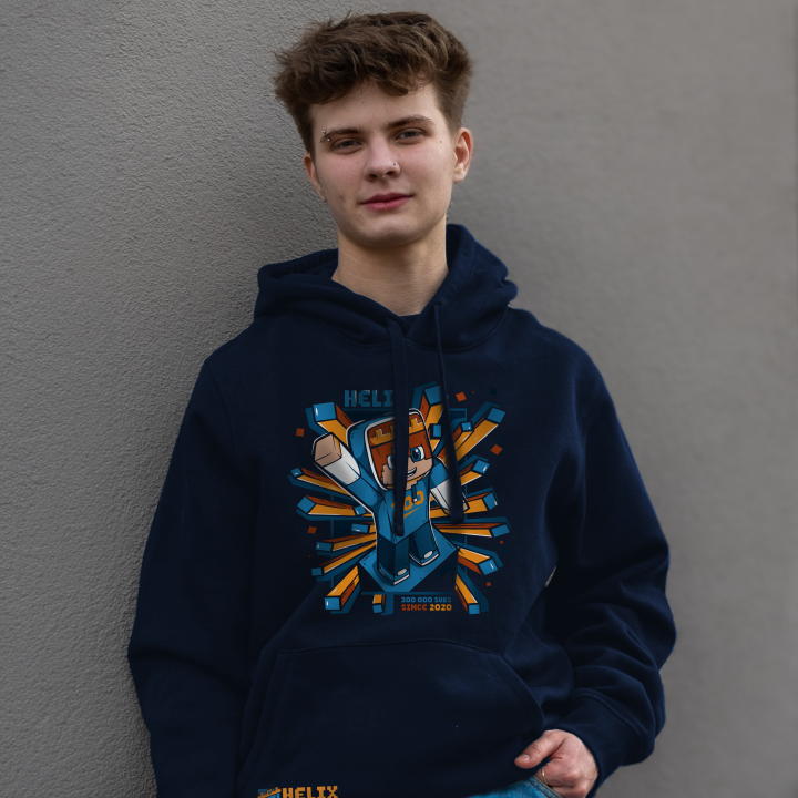 Mikina Helix Subs modrá