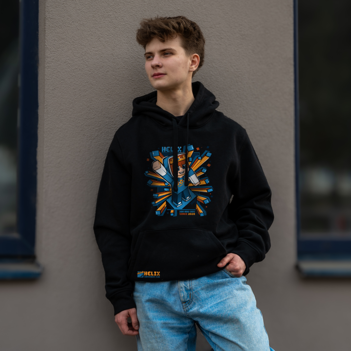 Dětská mikina Helix Subs černá