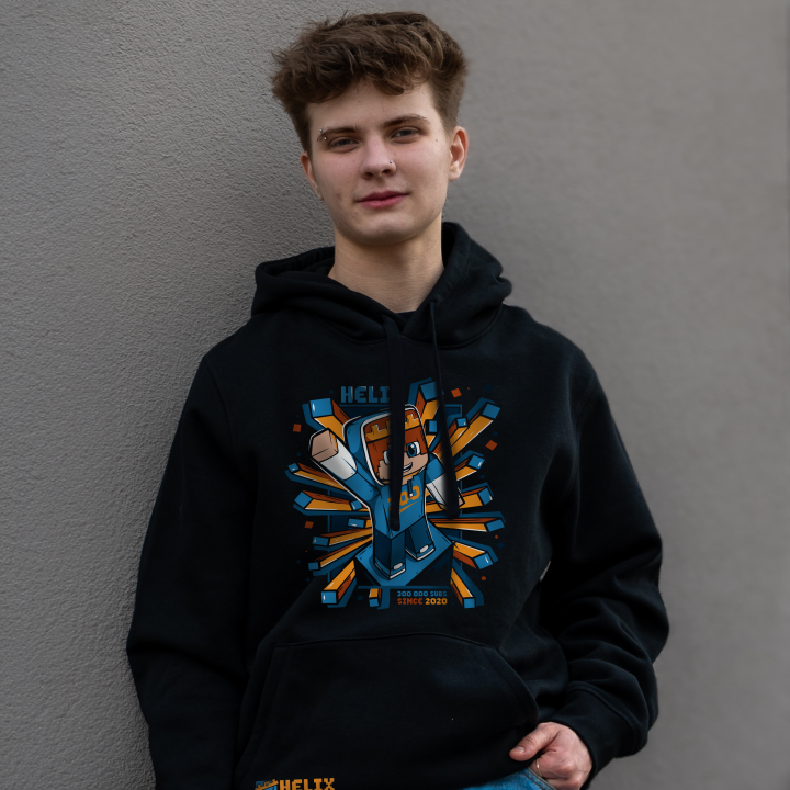 Dětská mikina Helix Subs černá