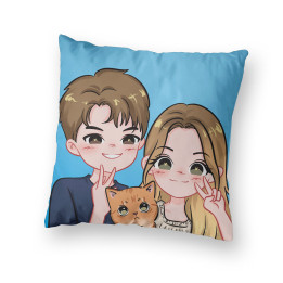 Polštář Kuba a Danča