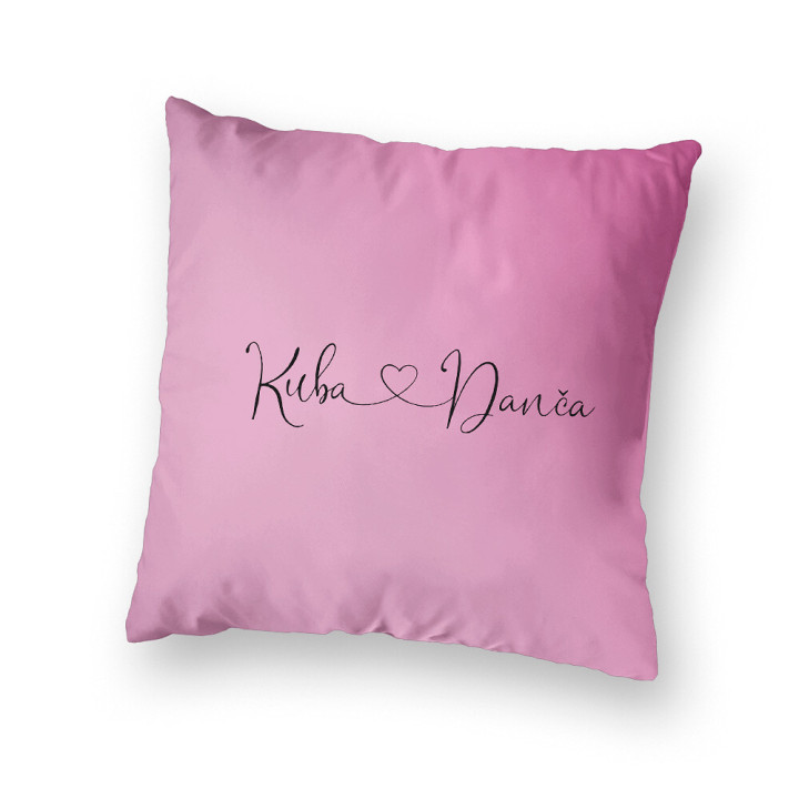 Polštář Kuba a Danča