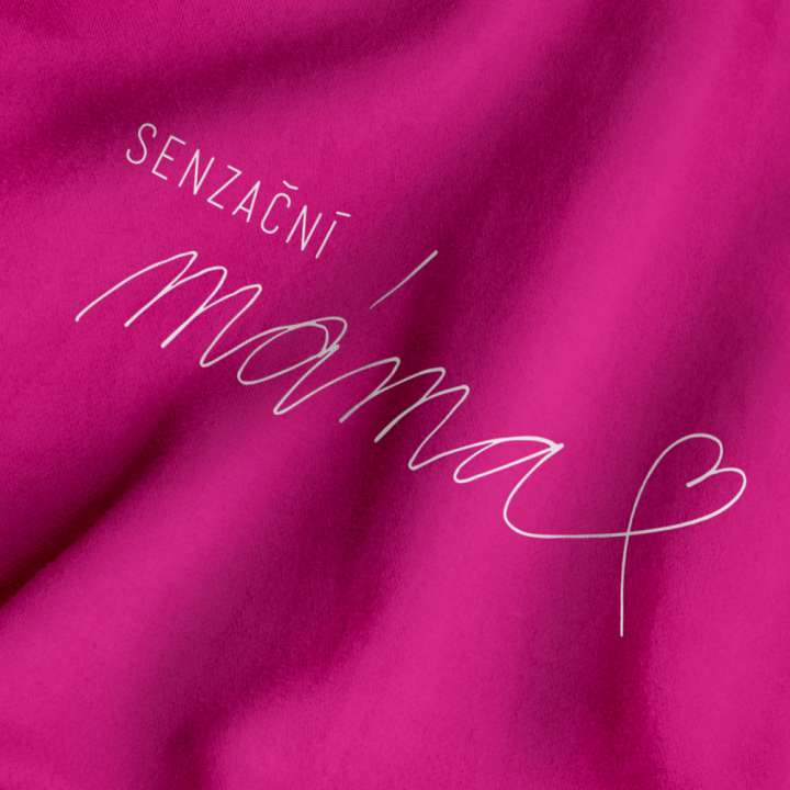 Mikina Holki Máma růžová
