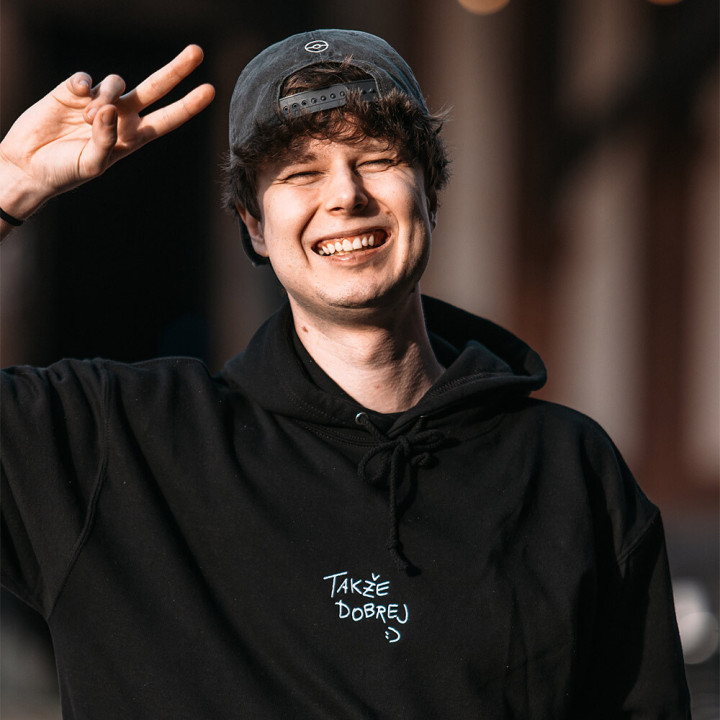 Dětská mikina Mattem takže dobrej Black