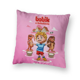 Polštář Bobík růžový