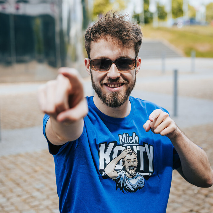 Dětské tričko MichKouty modré