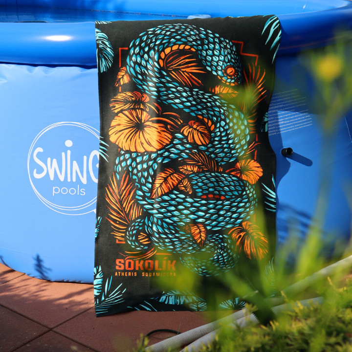 Osuška Sokolík Atheris Squamigera